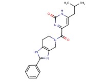 6-isobutyl-4-[(2-phenyl-1,4,6,7-tetrahydro-5H-imidazo[4,5-c]pyridin-5-yl)carbonyl]pyrimidin-2(1H)-one