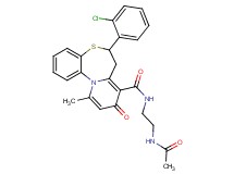 N-[2-(acetylamino)ethyl]-6-(2-chlorophenyl)-11-methyl-9-oxo-7,9-dihydro-6H-pyrido[2,1-d][1,5]benzothiazepine-8-carboxamide