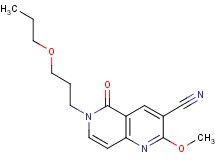 2-methoxy-5-oxo-6-(3-propoxypropyl)-5,6-dihydro-1,6-naphthyridine-3-carbonitrile