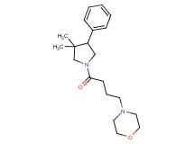 4-[4-(3,3-dimethyl-4-phenyl-1-pyrrolidinyl)-4-oxobutyl]morpholine