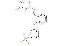 N-isopropyl-N'-({2-[3-(trifluoromethyl)phenoxy]-3-pyridinyl}methyl)urea