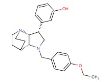 3-[(3R*,3aR*,7aR*)-1-(4-ethoxybenzyl)octahydro-4,7-ethanopyrrolo[3,2-b]pyridin-3-yl]phenol