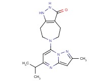 6-(5-isopropyl-2-methylpyrazolo[1,5-a]pyrimidin-7-yl)-1,4,5,6,7,8-hexahydropyrazolo[3,4-d]azepin-3(2H)-one