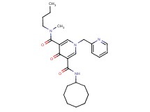 N-butyl-N'-cyclooctyl-N-methyl-4-oxo-1-(2-pyridinylmethyl)-1,4-dihydro-3,5-pyridinedicarboxamide