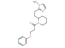2-[2-(1-methyl-1H-imidazol-2-yl)ethyl]-1-(3-phenoxypropanoyl)piperidine