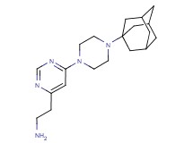 (2-{6-[4-(1-adamantyl)piperazin-1-yl]pyrimidin-4-yl}ethyl)amine