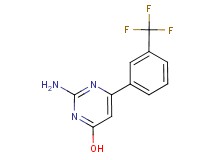 2-amino-6-[3-(trifluoromethyl)phenyl]pyrimidin-4-ol