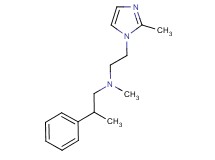N-methyl-N-[2-(2-methyl-1H-imidazol-1-yl)ethyl]-2-phenylpropan-1-amine