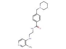 N-{2-[(3-methyl-4-pyridinyl)amino]ethyl}-4-(1-piperidinylmethyl)benzamide