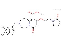 methyl 3-{[(1R,5S)-6,6-dimethylbicyclo[3.1.1]hept-2-en-2-yl]methyl}-7-oxo-9-[2-(2-oxo-1-pyrrolidinyl)ethoxy]-1,2,3,4,5,7-hexahydropyrido[1,2-d][1,4]diazepine-10-carboxylate