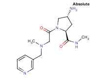 (2S,4R)-4-amino-N-methyl-1-{[methyl(pyridin-3-ylmethyl)amino]acetyl}pyrrolidine-2-carboxamide