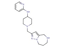 N-[1-(5,6,7,8-tetrahydro-4H-pyrazolo[1,5-a][1,4]diazepin-2-ylmethyl)-4-piperidinyl]-2-pyridinamine dihydrochloride
