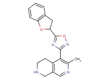 5-[5-(2,3-dihydro-1-benzofuran-2-yl)-1,2,4-oxadiazol-3-yl]-6-methyl-1,2,3,4-tetrahydro-2,7-naphthyridine hydrochloride