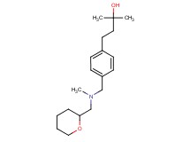 2-methyl-4-(4-{[methyl(tetrahydro-2H-pyran-2-ylmethyl)amino]methyl}phenyl)-2-butanol