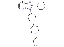 4-(2-cyclohexyl-3H-imidazo[4,5-b]pyridin-3-yl)-1'-propyl-1,4'-bipiperidine