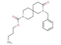 butyl 2-benzyl-3-oxo-2,9-diazaspiro[5.5]undecane-9-carboxylate