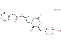 N-[(3S,7S,8aS)-3-(4-hydroxybenzyl)-1,4-dioxooctahydropyrrolo[1,2-a]pyrazin-7-yl]-N'-phenylurea