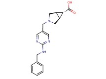 (1R*,5S*,6r)-3-{[2-(benzylamino)pyrimidin-5-yl]methyl}-3-azabicyclo[3.1.0]hexane-6-carboxylic acid