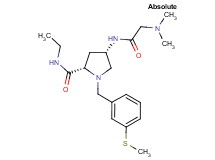 (4S)-4-[(N,N-dimethylglycyl)amino]-N-ethyl-1-[3-(methylthio)benzyl]-L-prolinamide