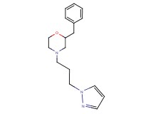 2-benzyl-4-[3-(1H-pyrazol-1-yl)propyl]morpholine