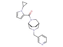 (1S*,5R*)-6-[(1-cyclopropyl-1H-pyrrol-2-yl)carbonyl]-3-(3-pyridinylmethyl)-3,6-diazabicyclo[3.2.2]nonane