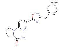 1-[5-(3-benzyl-1,2,4-oxadiazol-5-yl)-2-pyridinyl]-L-prolinamide
