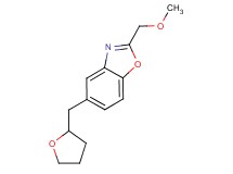 2-(methoxymethyl)-5-(tetrahydrofuran-2-ylmethyl)-1,3-benzoxazole