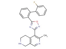 5-[5-(2'-fluoro-2-biphenylyl)-1,2,4-oxadiazol-3-yl]-6-methyl-1,2,3,4-tetrahydro-2,7-naphthyridine hydrochloride