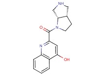2-[rel-(3aS,6aS)-hexahydropyrrolo[3,4-b]pyrrol-1(2H)-ylcarbonyl]-4-quinolinol hydrochloride