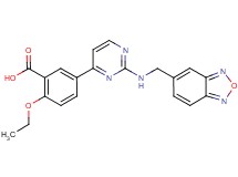 5-{2-[(2,1,3-benzoxadiazol-5-ylmethyl)amino]pyrimidin-4-yl}-2-ethoxybenzoic acid