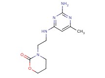 3-{2-[(2-amino-6-methylpyrimidin-4-yl)amino]ethyl}-1,3-oxazinan-2-one