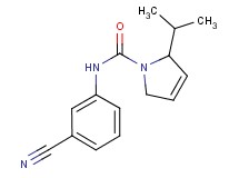 N-(3-cyanophenyl)-2-isopropyl-2,5-dihydro-1H-pyrrole-1-carboxamide