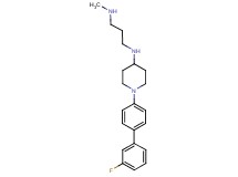 N-[1-(3'-fluoro-4-biphenylyl)-4-piperidinyl]-N'-methyl-1,3-propanediamine dihydrochloride