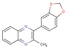 2-(1,3-benzodioxol-5-yl)-3-methylquinoxaline