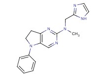 N-(1H-imidazol-2-ylmethyl)-N-methyl-5-phenyl-6,7-dihydro-5H-pyrrolo[3,2-d]pyrimidin-2-amine