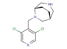 rel-(1R,5S)-6-[(3,5-dichloro-4-pyridinyl)methyl]-3,6-diazabicyclo[3.2.2]nonane dihydrochloride