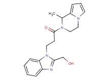 {1-[3-(1-methyl-3,4-dihydropyrrolo[1,2-a]pyrazin-2(1H)-yl)-3-oxopropyl]-1H-benzimidazol-2-yl}methanol