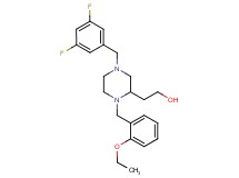 2-[4-(3,5-difluorobenzyl)-1-(2-ethoxybenzyl)-2-piperazinyl]ethanol
