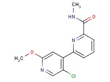5'-chloro-2'-methoxy-N-methyl-2,4'-bipyridine-6-carboxamide