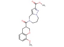 methyl 5-[(8-methoxy-3,4-dihydro-2H-chromen-3-yl)carbonyl]-5,6,7,8-tetrahydro-4H-pyrazolo[1,5-a][1,4]diazepine-2-carboxylate