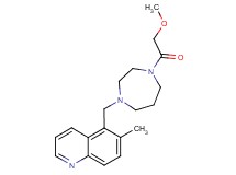 5-{[4-(methoxyacetyl)-1,4-diazepan-1-yl]methyl}-6-methylquinoline
