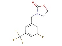 3-[3-fluoro-5-(trifluoromethyl)benzyl]-1,3-oxazolidin-2-one