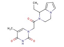1-[2-(1-ethyl-3,4-dihydropyrrolo[1,2-a]pyrazin-2(1H)-yl)-2-oxoethyl]-5-methyl-2,4(1H,3H)-pyrimidinedione