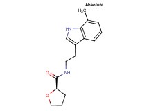 (2R)-N-[2-(7-methyl-1H-indol-3-yl)ethyl]tetrahydrofuran-2-carboxamide