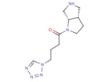 rel-(3aS,6aS)-1-[4-(1H-tetrazol-1-yl)butanoyl]octahydropyrrolo[3,4-b]pyrrole hydrochloride