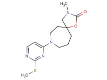 3-methyl-8-[2-(methylthio)-4-pyrimidinyl]-1-oxa-3,8-diazaspiro[4.6]undecan-2-one