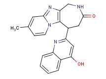 5-(4-hydroxyquinolin-2-yl)-9-methyl-1,2,4,5-tetrahydro-3H-pyrido[1',2':1,2]imidazo[4,5-c]azepin-3-one