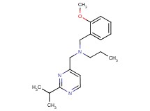 N-[(2-isopropylpyrimidin-4-yl)methyl]-N-(2-methoxybenzyl)propan-1-amine