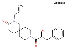 2-allyl-9-[(2S)-2-hydroxy-3-phenylpropanoyl]-2,9-diazaspiro[5.5]undecan-3-one