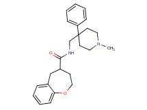 N-[(1-methyl-4-phenylpiperidin-4-yl)methyl]-2,3,4,5-tetrahydro-1-benzoxepine-4-carboxamide